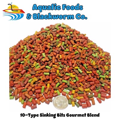 10-Type Mix of Krill, Earthworm, Blackworm, Brine Shrimp, Spirulina  GB-321