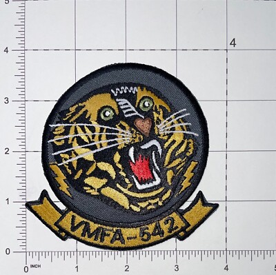 USMC VMFA-542 Marine Fighter Attack Squadron Patch Hook & Iron-On Repro New A2