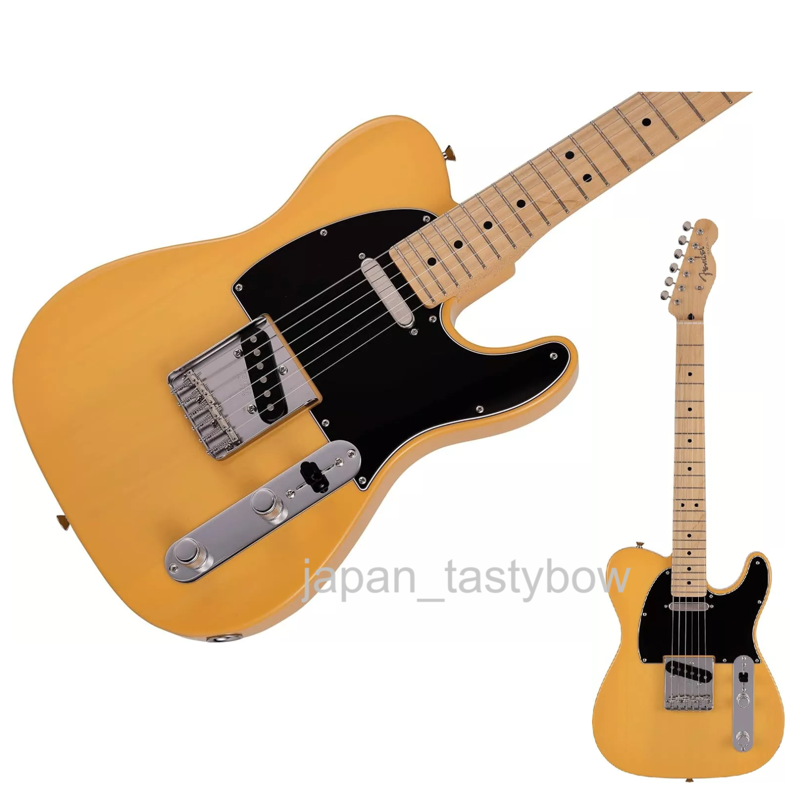 ギター Fender Player Telecaster Butterscotch Fender Player Telecaster - Butterscotch Blonde with Maple
