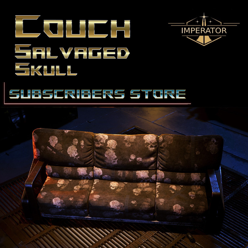 Star Citizen - Salvaged Skull Couch