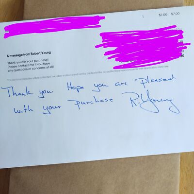 Item photo(s) from verified buyer