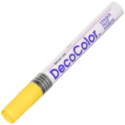 Deco Color Broad Marker Bulk Yellow