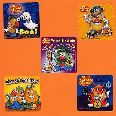 10 Mr. Potato Head Halloween - Large Stickers - Party Favors