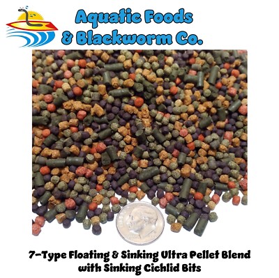 7-Type Floating & Sinking Ultra Pellet Mix GB-280