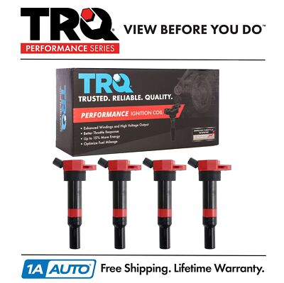 TRQ Performance Ignition Coil Set Fits 2011-2020 Hyundai 2012-2019 Kia