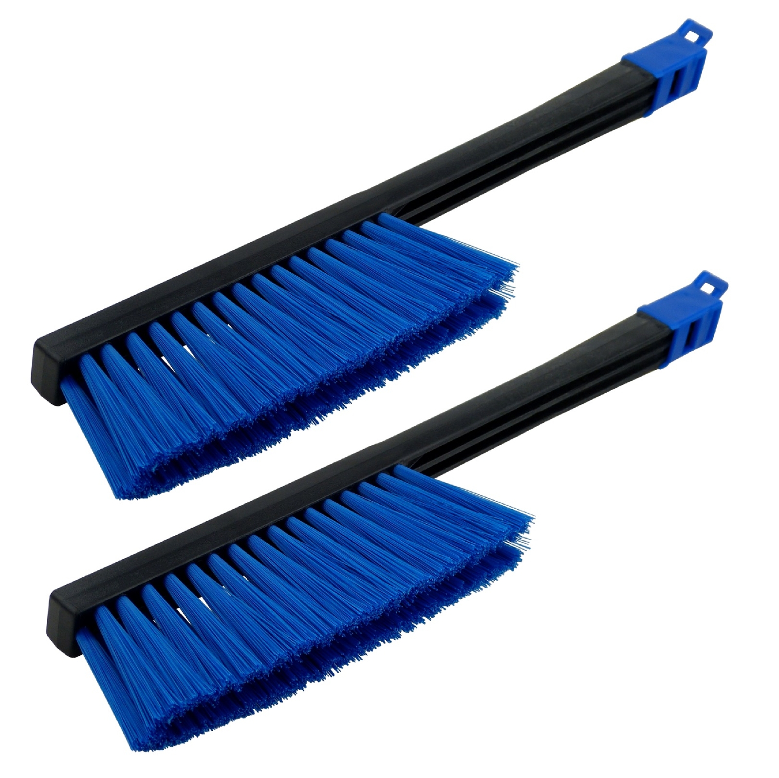 2x Auto Schneebürste Schneebesen Schwarz Blau Murska Schneefeger 395mm Finnland
