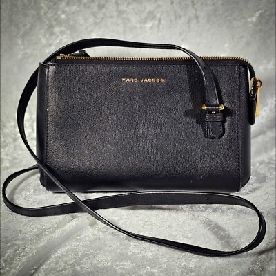 Marc Jacobs ''The Commuter'' Black Crossbody Bag