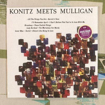 Lee Konitz Gerry Mulligan SEALED LP Konitz Meets Mulligan Pure Pleasure M/M