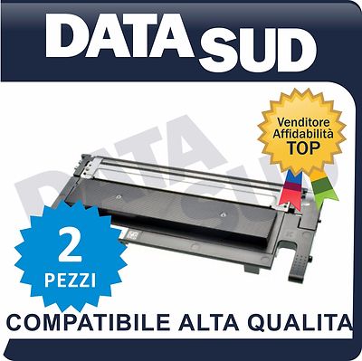 2 Tóner Compatibles Negro CLT-K4072 CLP 320 CLP 325 Clx 3180 3185 Black