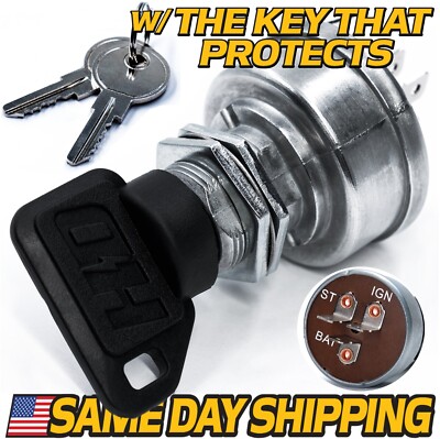 Ignition Switch IH 60736C2 fits Cub Cadet 70 71 72 73 86 100 102 105 106 122 149