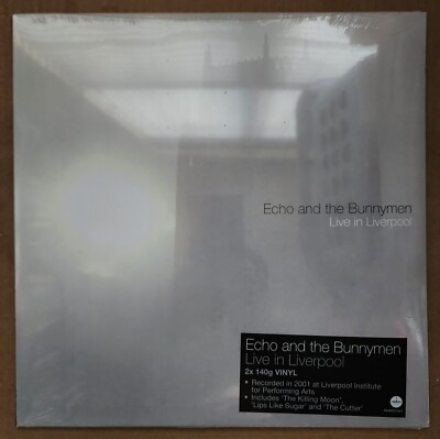 Echo and the Bunnymen: Live In Liverpool (Recorded 2001) - New 2 LP Black Vinyl