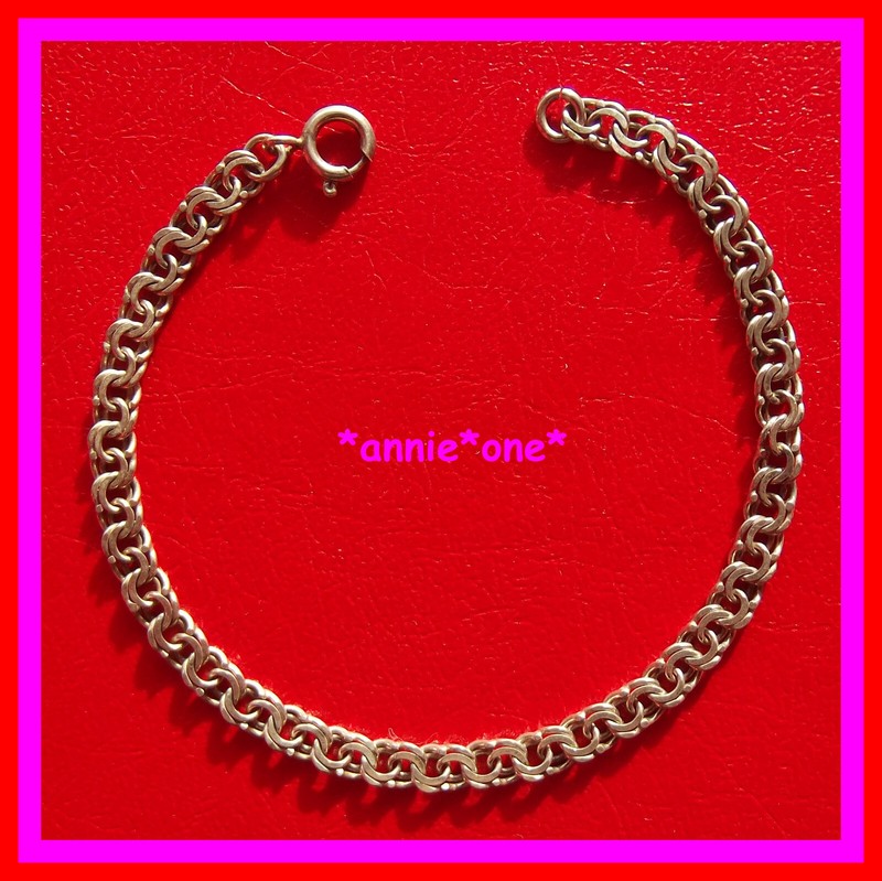 ê§ Vintage Garibaldi Armband Auch FÃ¼R Bettelarmband Wappen AnhÃNger Silber 835 ê§