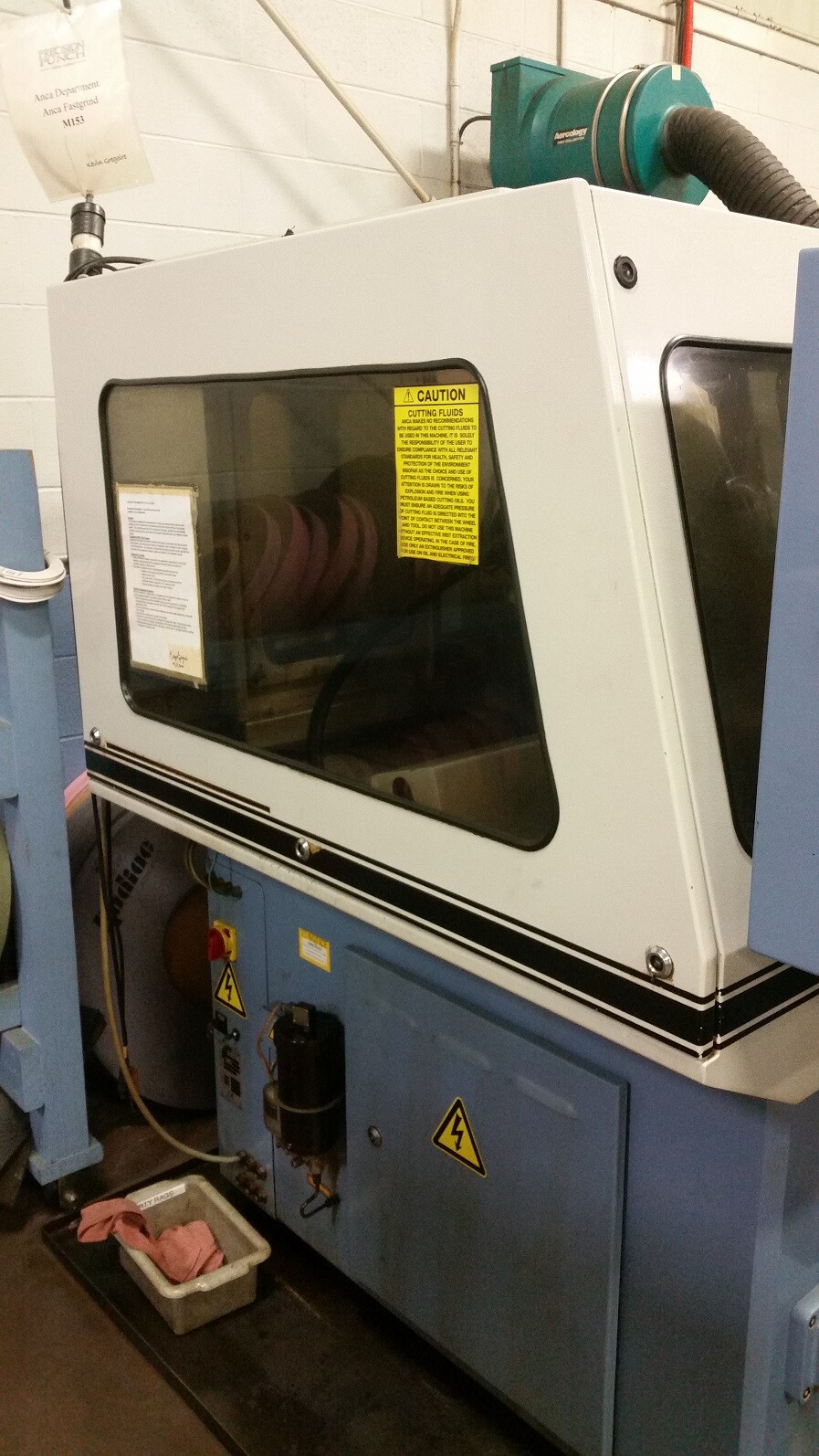 Anca PTY. LTD. Model: Sys. 32.CNC. PG4 CNC Punch Grinding Machine