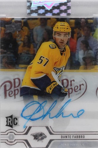 2019-20 Upper Deck Clear Cut - Dante Fabbro #CC-DF