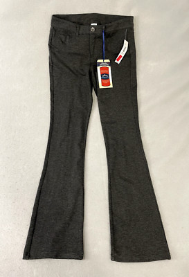 Passports Miracle AB SHAPER Womens Size 8 Gray Pockets Stretch Pull On Pants