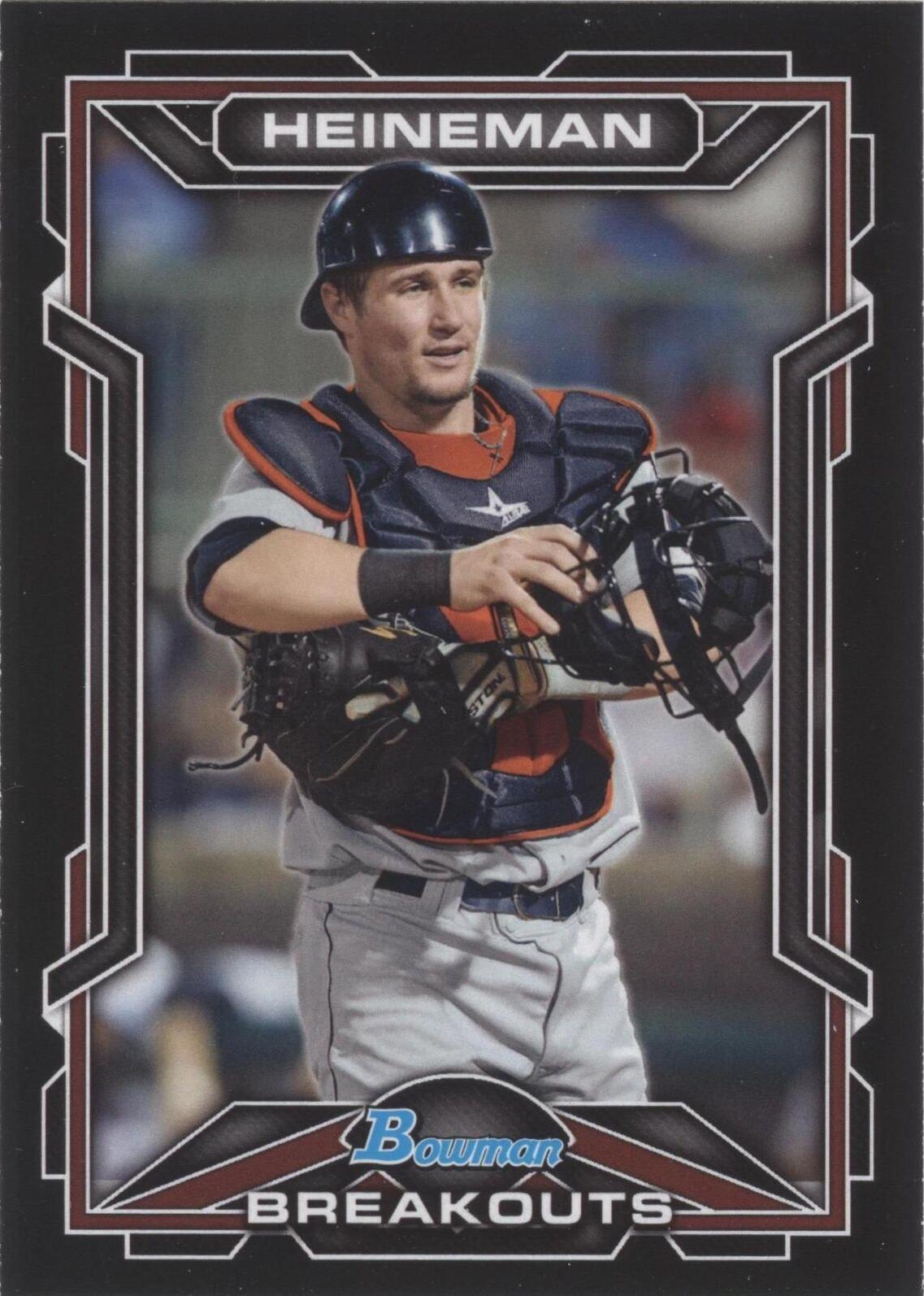 2013 Bowman Draft Picks & Prospects - Tyler Heineman #BSB-TH