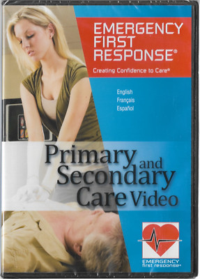 Emergency First Response: Primary And Secondary Care Video DVD NEW SEALED