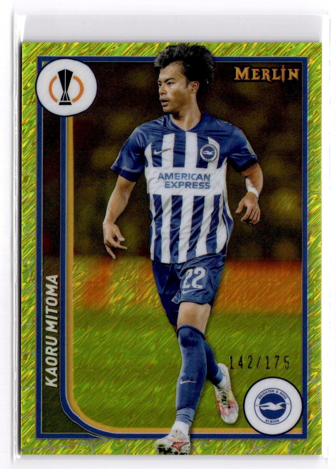 Brighton & Hove Albion Mitoma 22番シャツ Brighton & Hove Albion Mitoma 22番シャツ Signed Mitoma Match