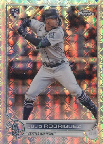2022 Topps Chrome Logofractor Edition - Julio Rodriguez #111