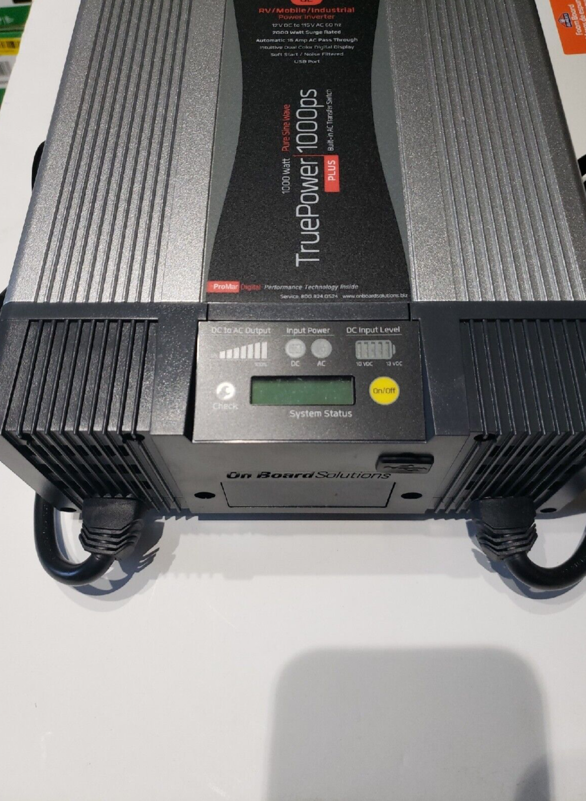 On Board solutions 07101 Truepower 1000w Ps inverter