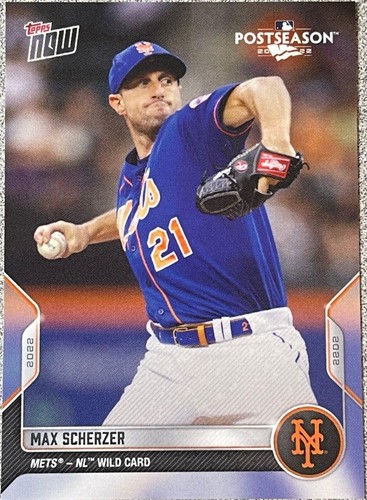 2022 Topps Now - Max Scherzer #PS-22