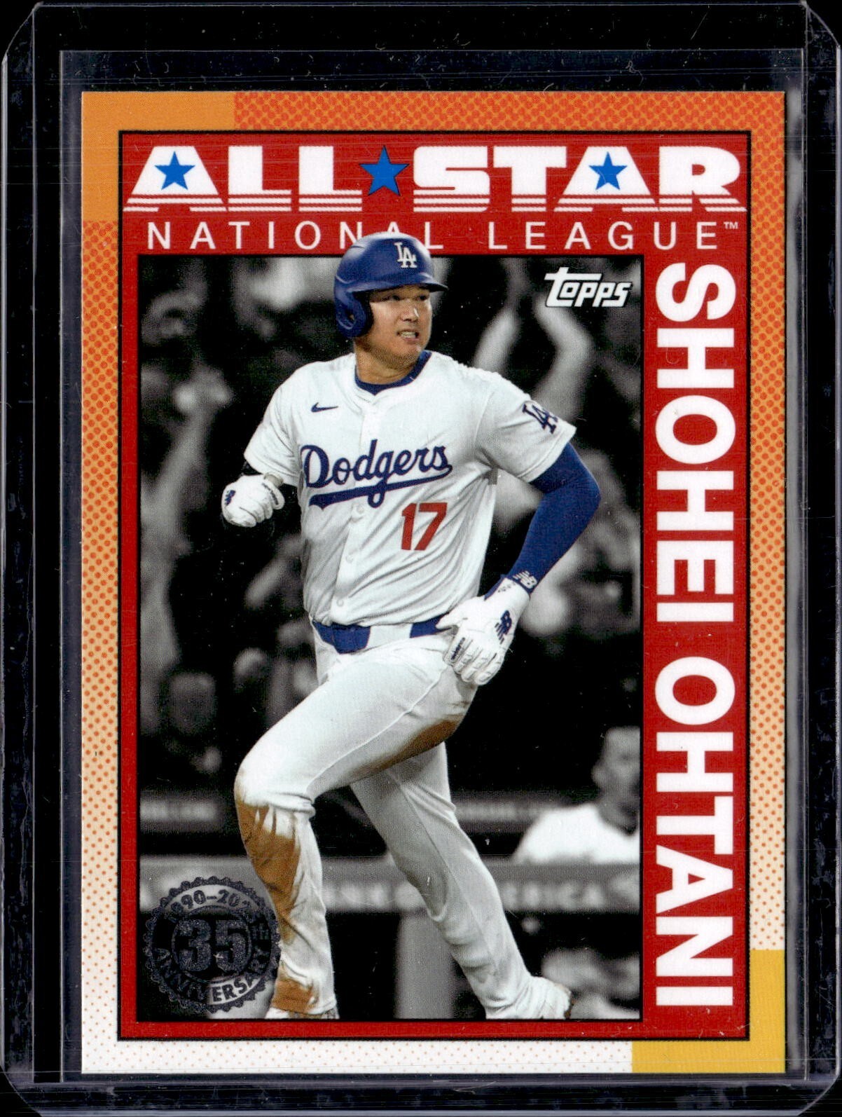 大谷翔平　topps 2023 AllStar StitchesJersey 2023 Topps Series 2 Shohei Ohtani 1988 All-Star 35th