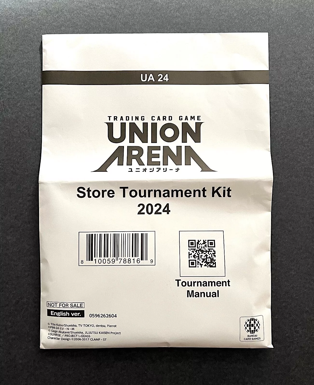 New & Sealed! Union Arena Store Tournament Kit 2024 Bandai New & Sealed! Union Arena Store Tournament Kit 2024 Bandai