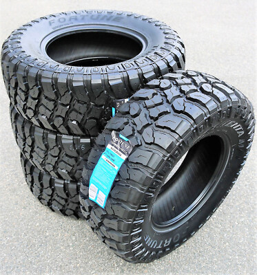 4 New Fortune Tormenta M/T FSR310 LT 285/70R17 Load E 10 Ply