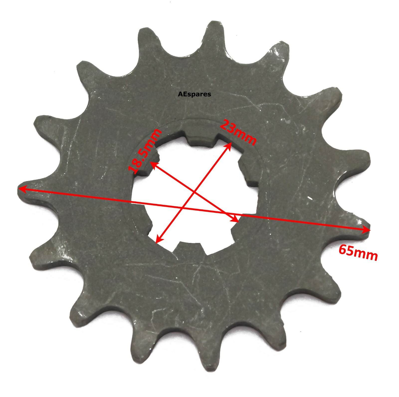 BSA Bantam Front 15 Teeth & Rear 47 Teeth Sprocket Set D1 D3 D5 D7 D10 D14 