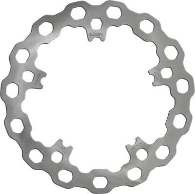 Galfer Silver 11.8in Cubiq Fixed Front Brake Rotor Harley Dyna Switchback 12-16