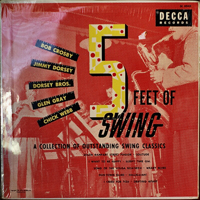 5 FEET OF SWING-SEALED 1954LP MONO A Collection of Outstanding Swing Classics