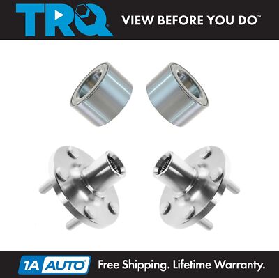 TRQ Front Wheel Bearing & Hub Kit LH RH Kit Set for 05-10 Scion tC New
