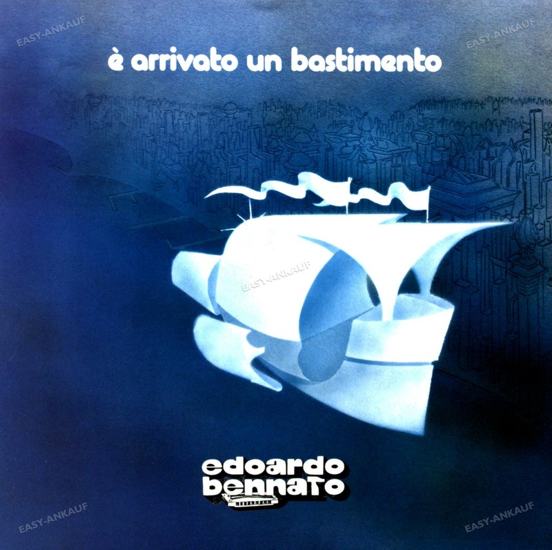 Edoardo Bennato - Ã Arrivato Un Bastimento Lp+Maxi (Vg+/Vg+) '