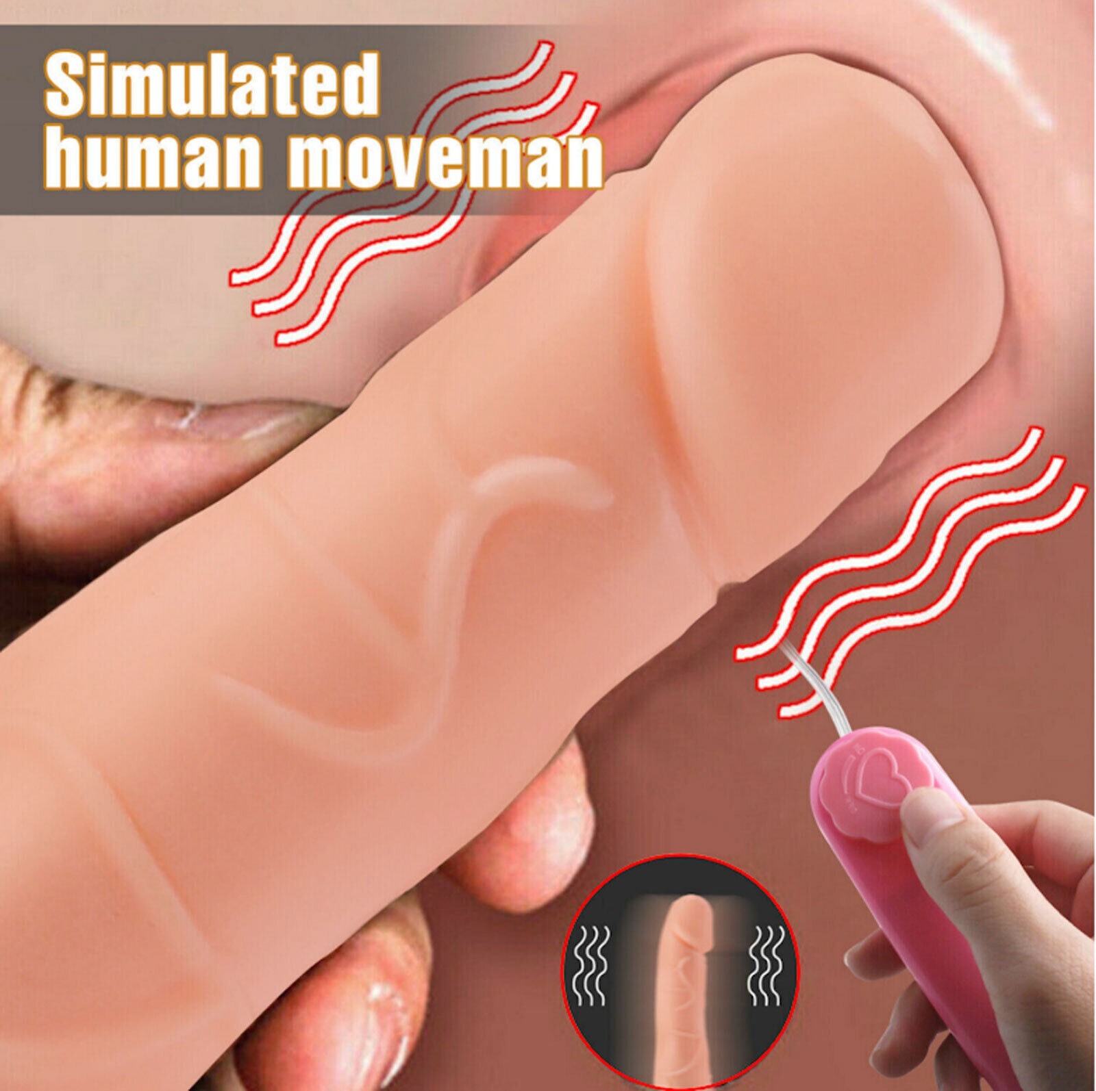 MULTISPEED Vibrator G-Spot Dildo Sex Toy Rotating Clit Massage Women Masturbator