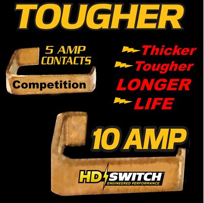 Blade Clutch PTO Switch fits Encore WorldLawn 523030, 523031 - 10 Amp Upgrade