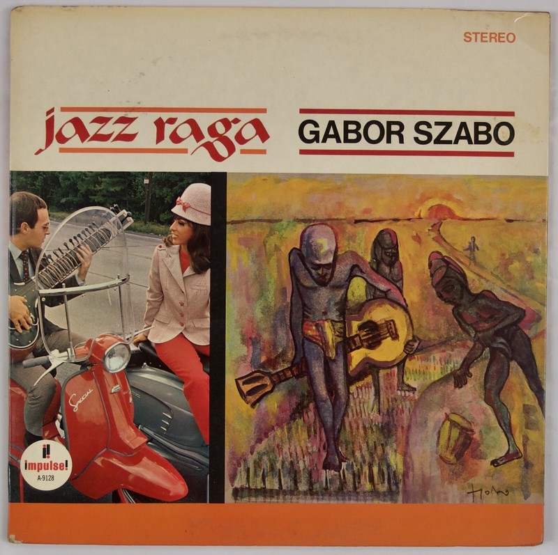 GABOR SZABO: Jazz Raga US ’68 Impulse AS-9128 Pretty Purdie Stereo Vinyl LP