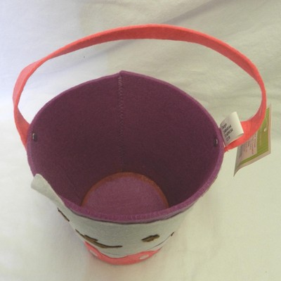 Purple Sheep Easter Felt Basket Disney Princess Egg Decorating Pink Grass Kit