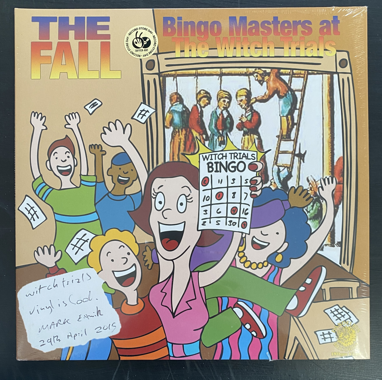 その他 LP The Fall Bingo Masters At The Witch Trials OZITDANLP8027 Dandelion Records /00260 THE FALL BINGO MASTERS AT THE WITCH TRIALSLP Sealed ! | eBay