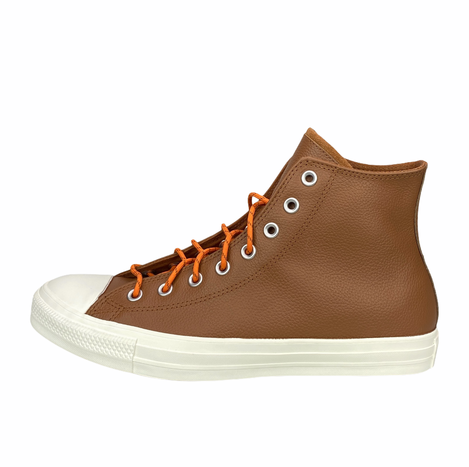 Leather Sneaker Orange Egret 163337C 