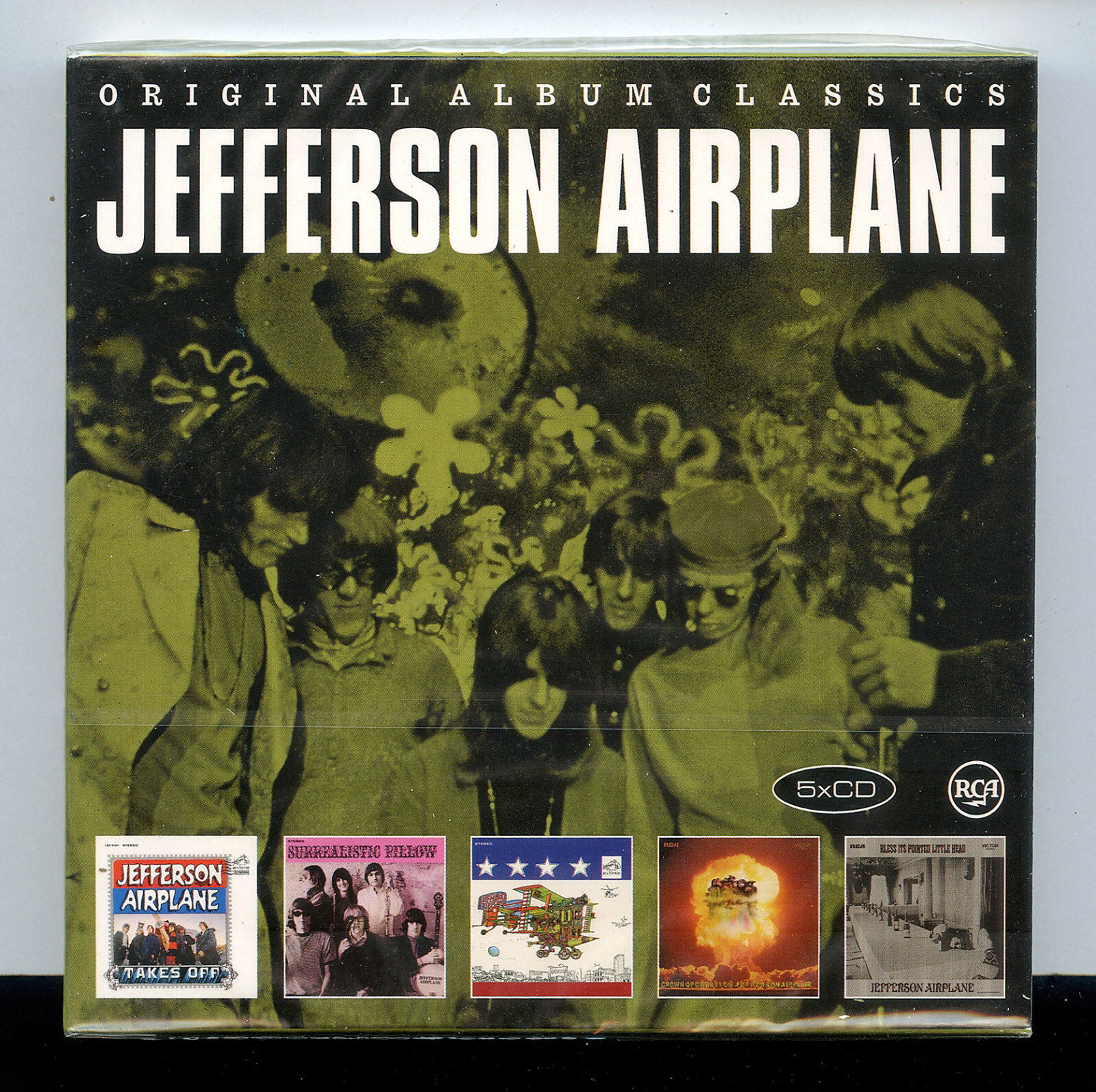 【紙ジャケCD】Jefferson Airplane アルバムセット 1)｜新品同様Like NEW!!☆CD（6-SET）/ 紙ジャケット / 廃盤見本