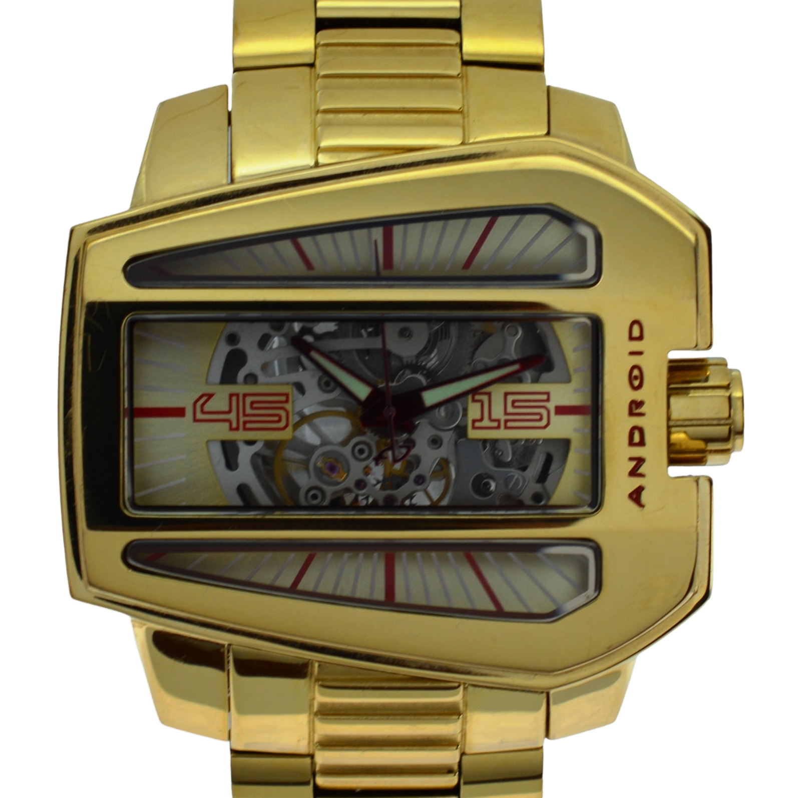 Android 53mm Gold Concept Skeleton Watch! Seagull TY2809 Android 53mm Gold Concept Skeleton Watch! Seagull TY2809