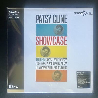 PATSY CLINE ~ Showcase ~ VMP ~ 180g AAA Blue Orange Yellow Vinyl LP ~ SEALED