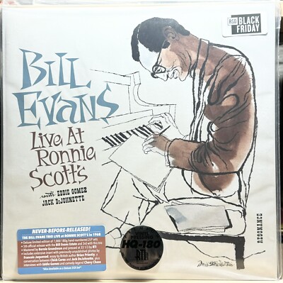 Bill Evans Live At Ronnie Scott s Resonance HLP-9046 LTD # D RSD 2020 New Sealed