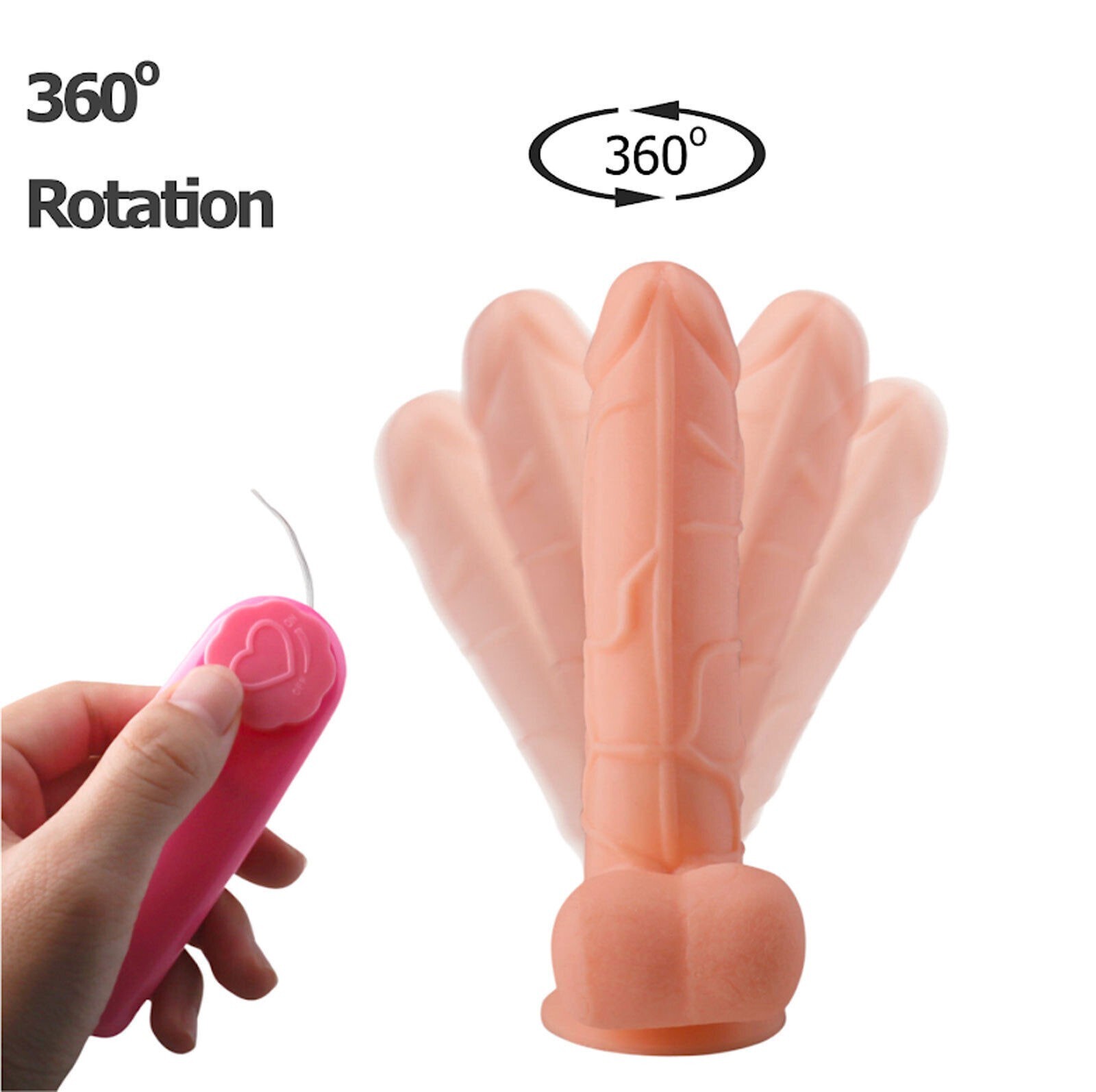 MULTISPEED Vibrator G-Spot Dildo Sex Toy Rotating Clit Massage Women Masturbator