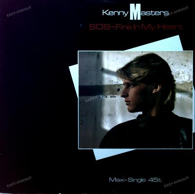 Kenny Masters - S.O.S.-Fire In My Heart GER Maxi 1985 (VG+/