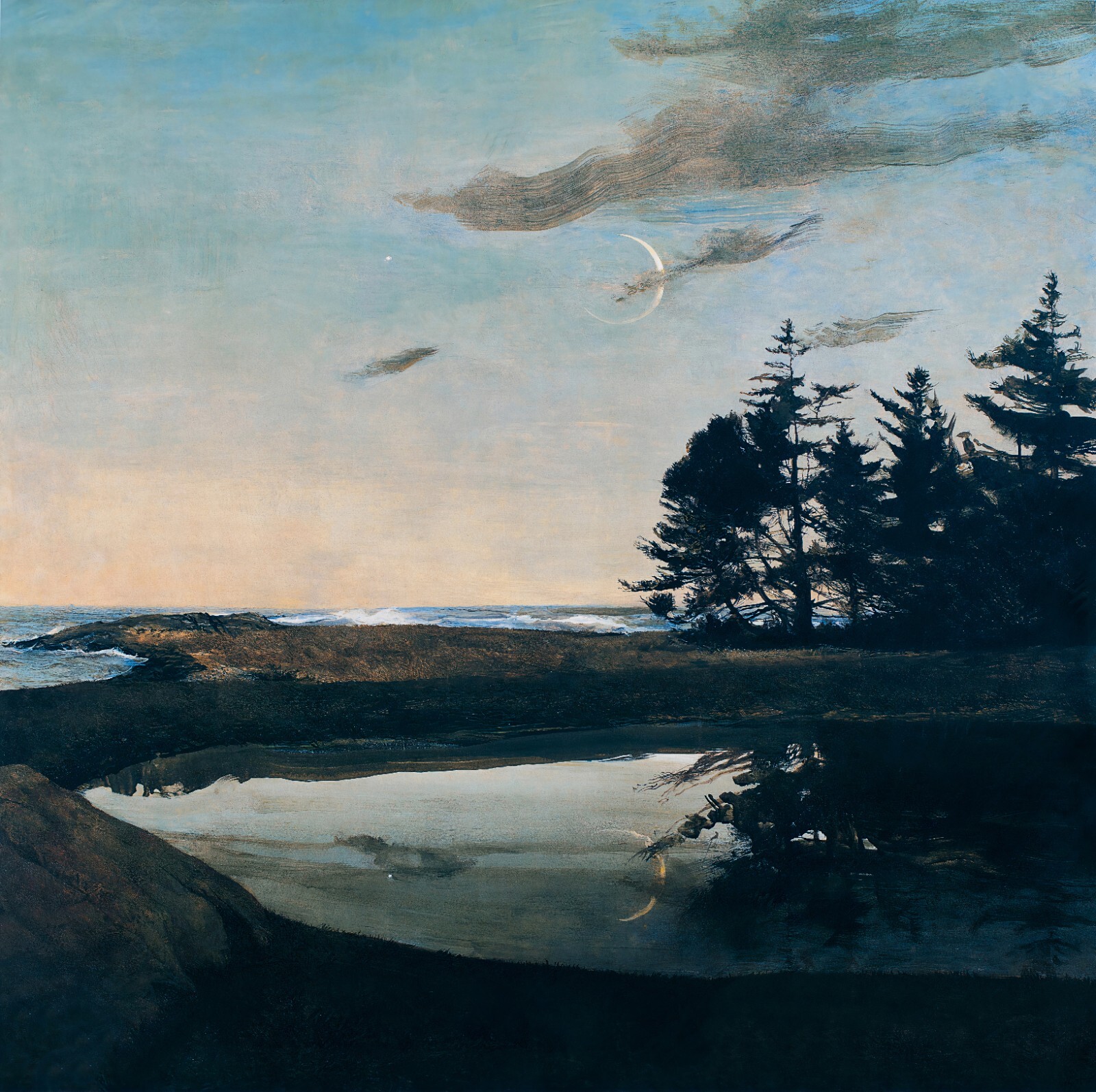 アート・デザイン・音楽 ANDREW WYETH Andrew Wyeth | The Kuerners Study 1971 (1976) | Available