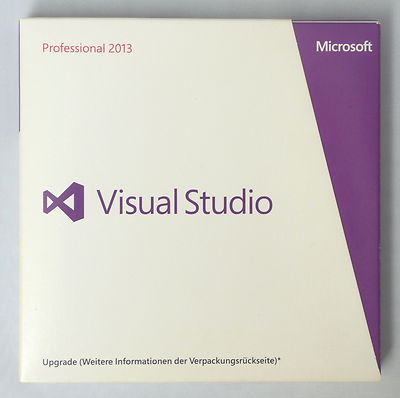 Microsoft Visual Studio 2013 Professional - Deutsch - Update - NEU -