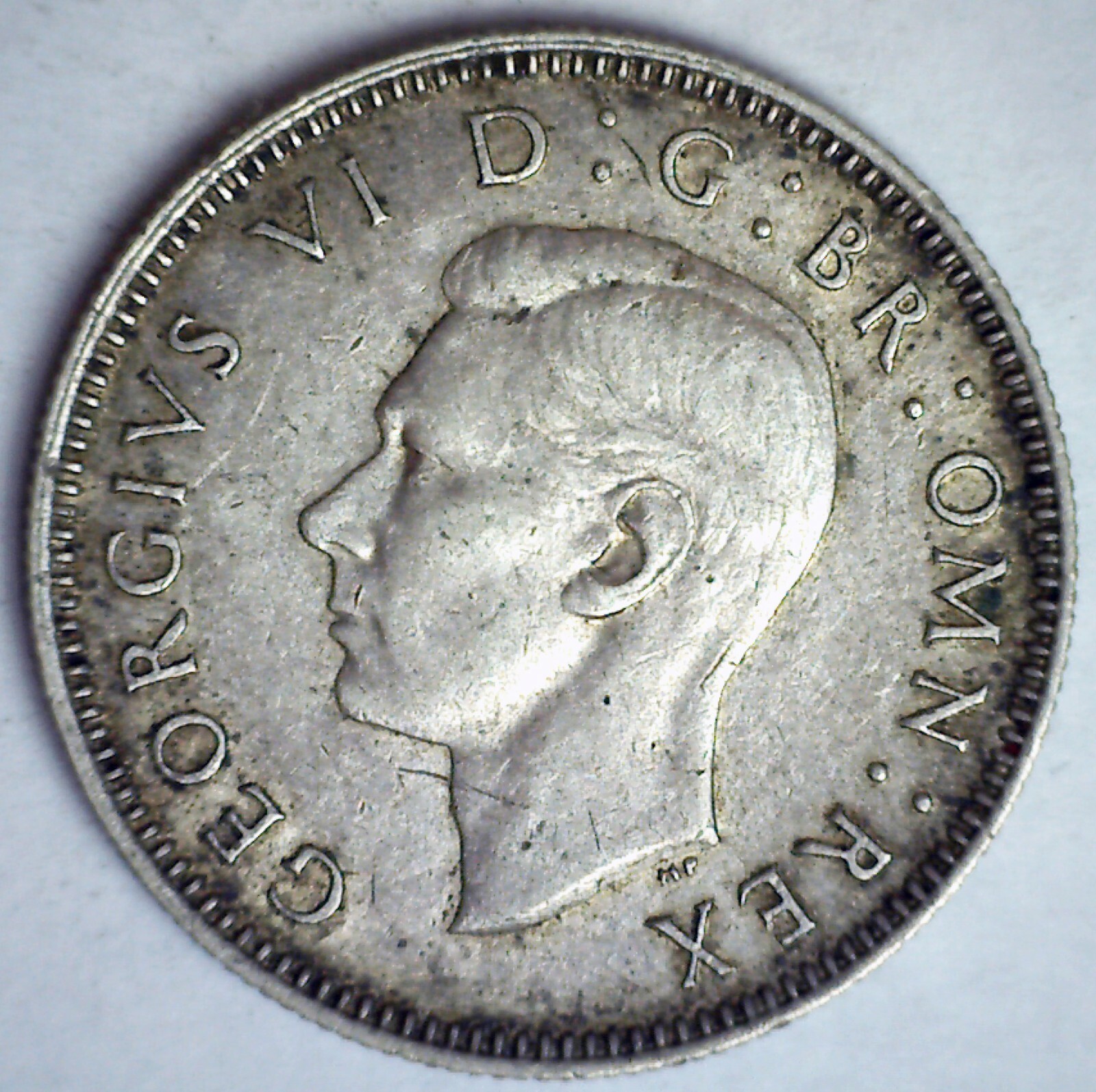 イギリス　1826年　Shilling　＠２３ GREAT BRITAIN GEORGE IV 1826 ONE SHILLING Lion Atop Crown