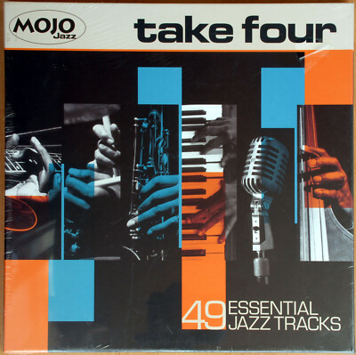 MOJO 49 ESSENTIAL JAZZ TRACKS TAKE FOUR 4 CD BOX SET MONK COLTRANE HANCOCK ELLA