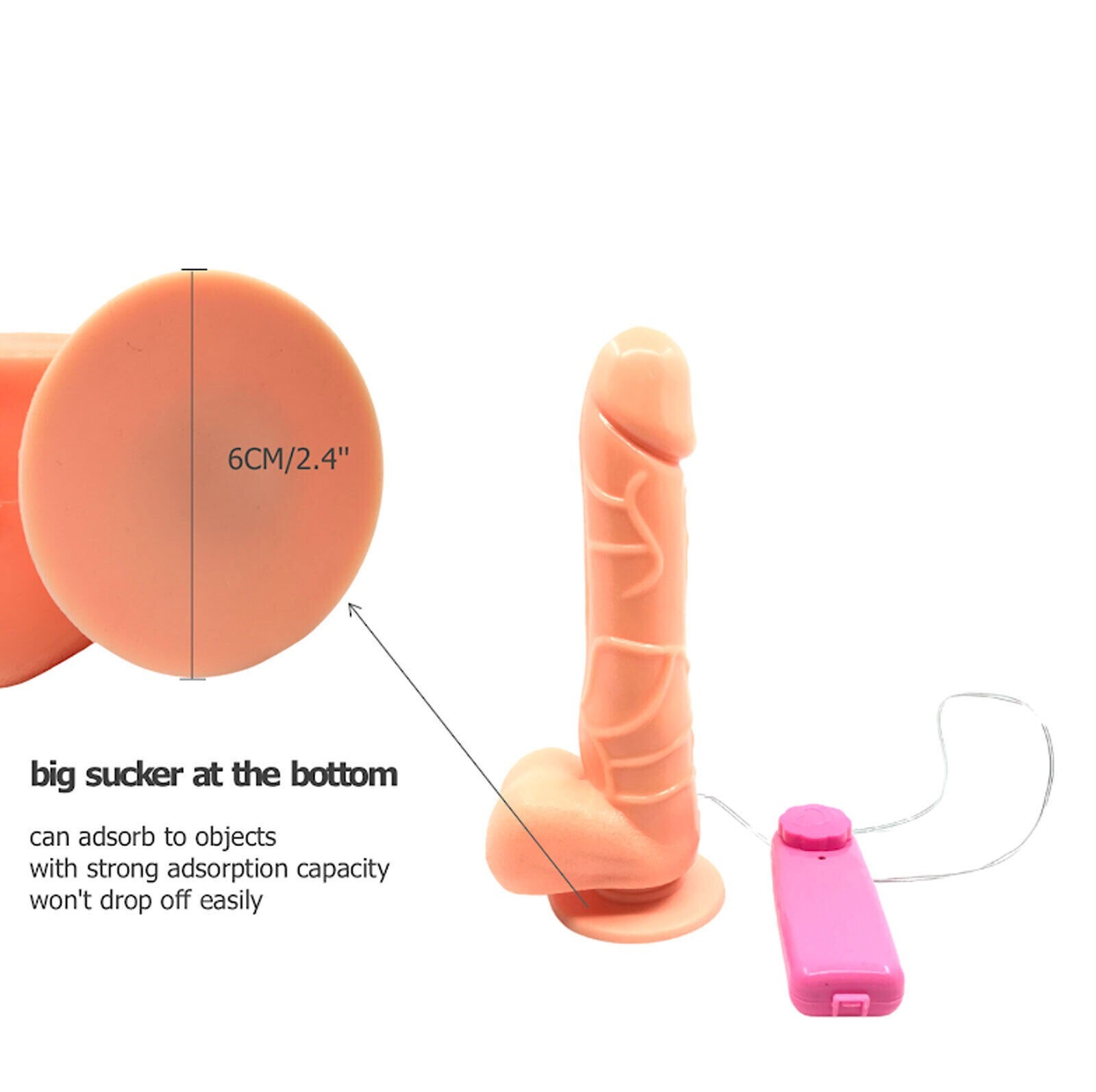 MULTISPEED Vibrator G-Spot Dildo Sex Toy Rotating Clit Massage Women Masturbator